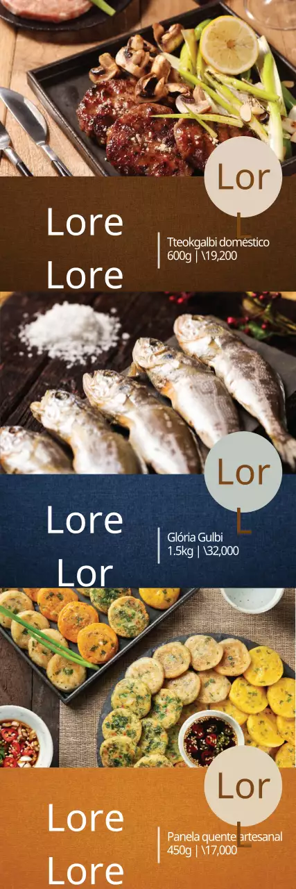 Alimentos para férias