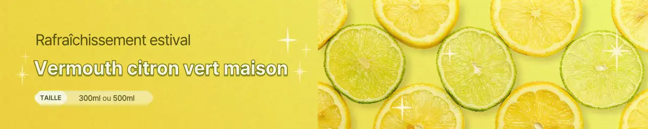 Promouvoir un concept jaune et rafraîchissant pour les jus de fruits faits maison