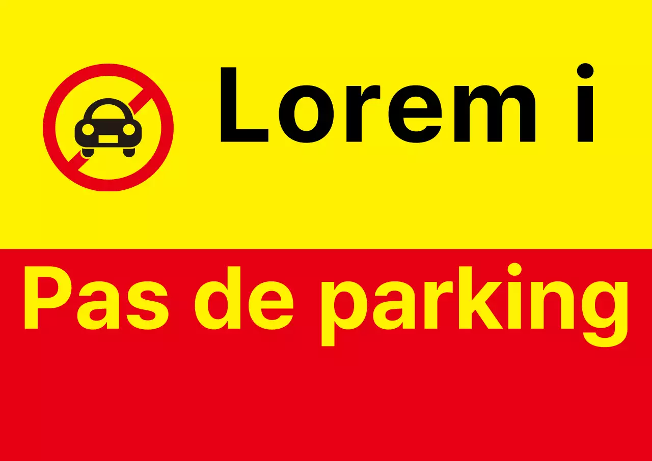 Pas de parking extérieur pour les véhicules