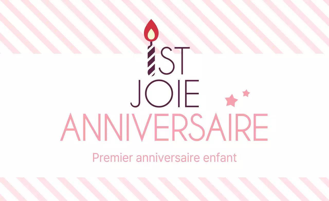 Joyeux anniversaire