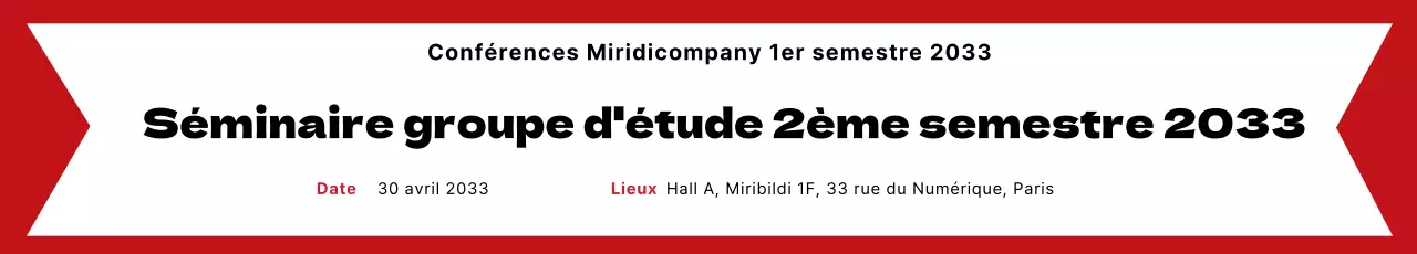 44589_Séminaire du groupe d'étude spécial