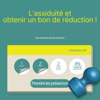 Présentez-vous et obtenez un coupon de réduction !
