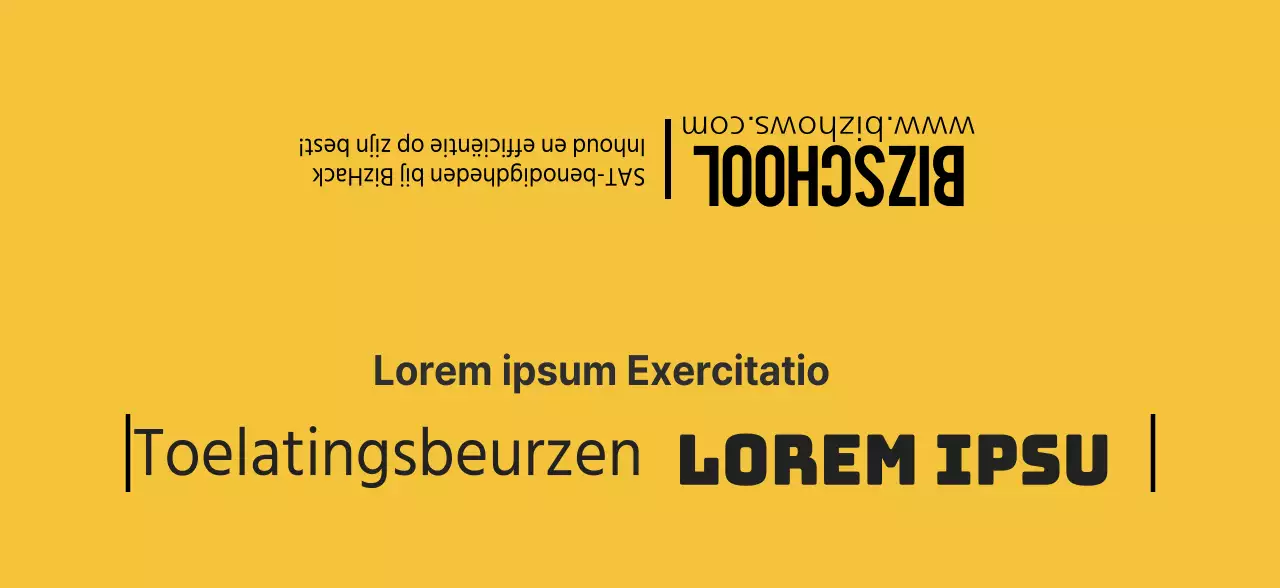 Geel en Zwart College Verkenningsschool