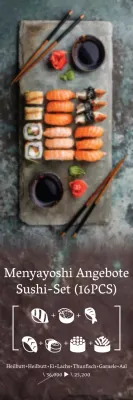 Sushi-Spezialitäten