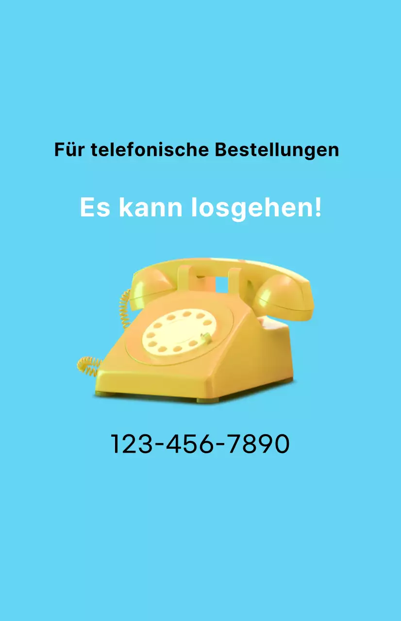 Eine saubere Rabattaktion mit einem Bild zum Mitnehmen auf hellblauem Hintergrund