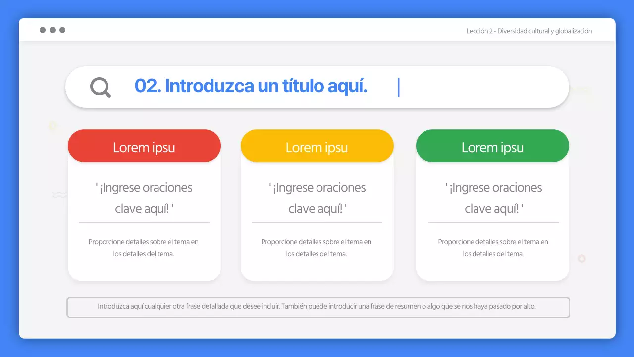 Presentaciones sociales