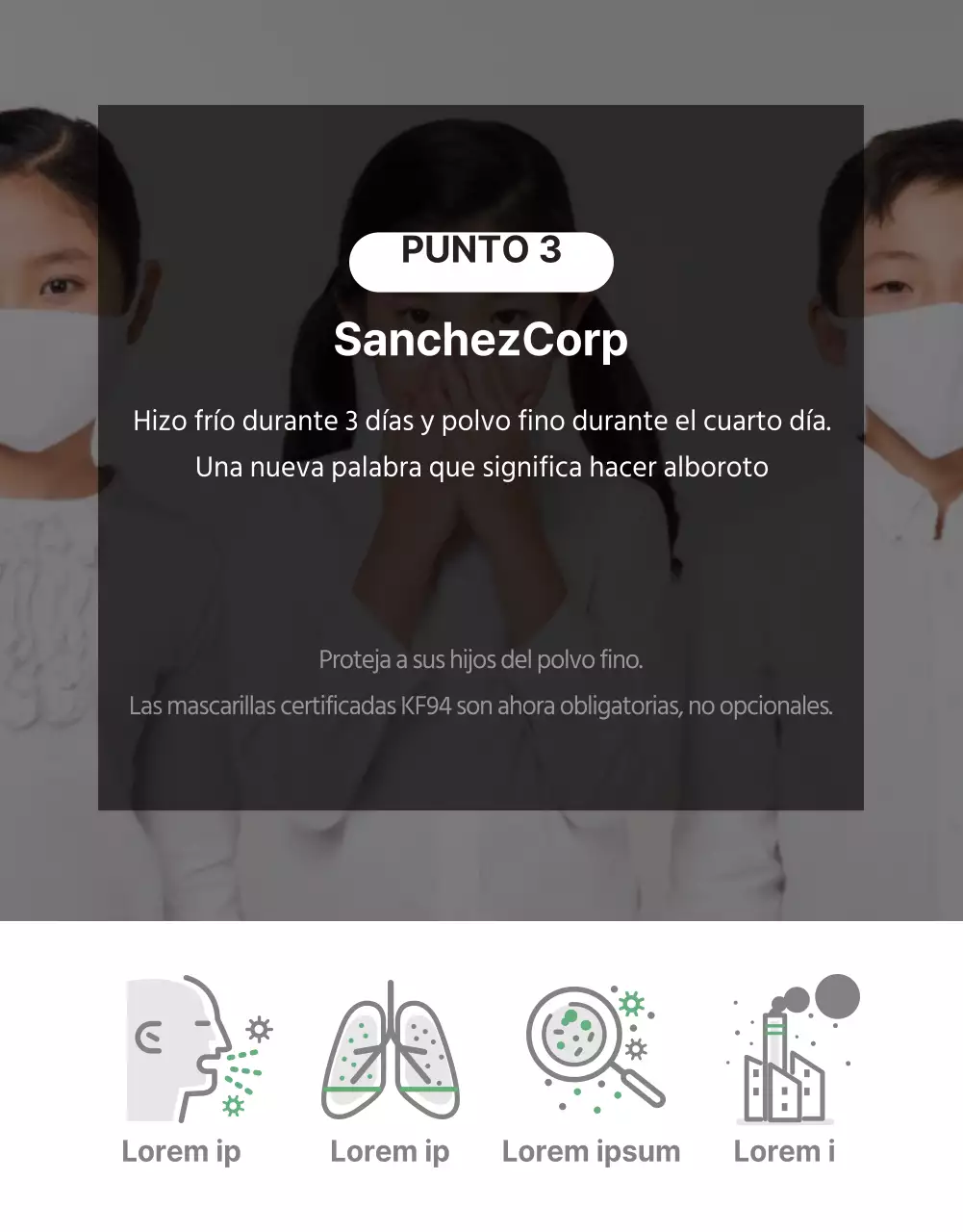 Mascarillas para partículas