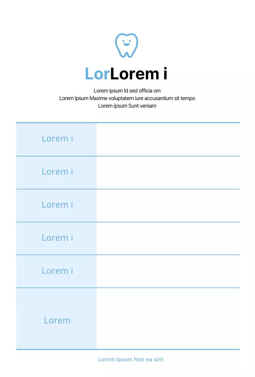 Carte postale blanche simple pour cartes de rendez-vous dentaires