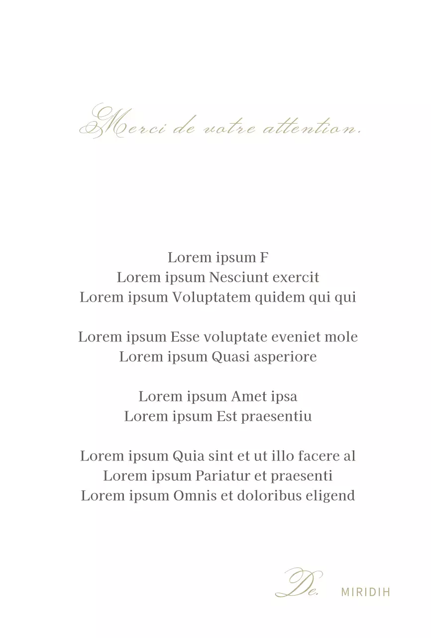 Carte postale blanche de remerciement pour un achat simple