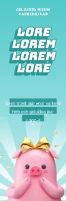 Nieuwjaarsdag varken