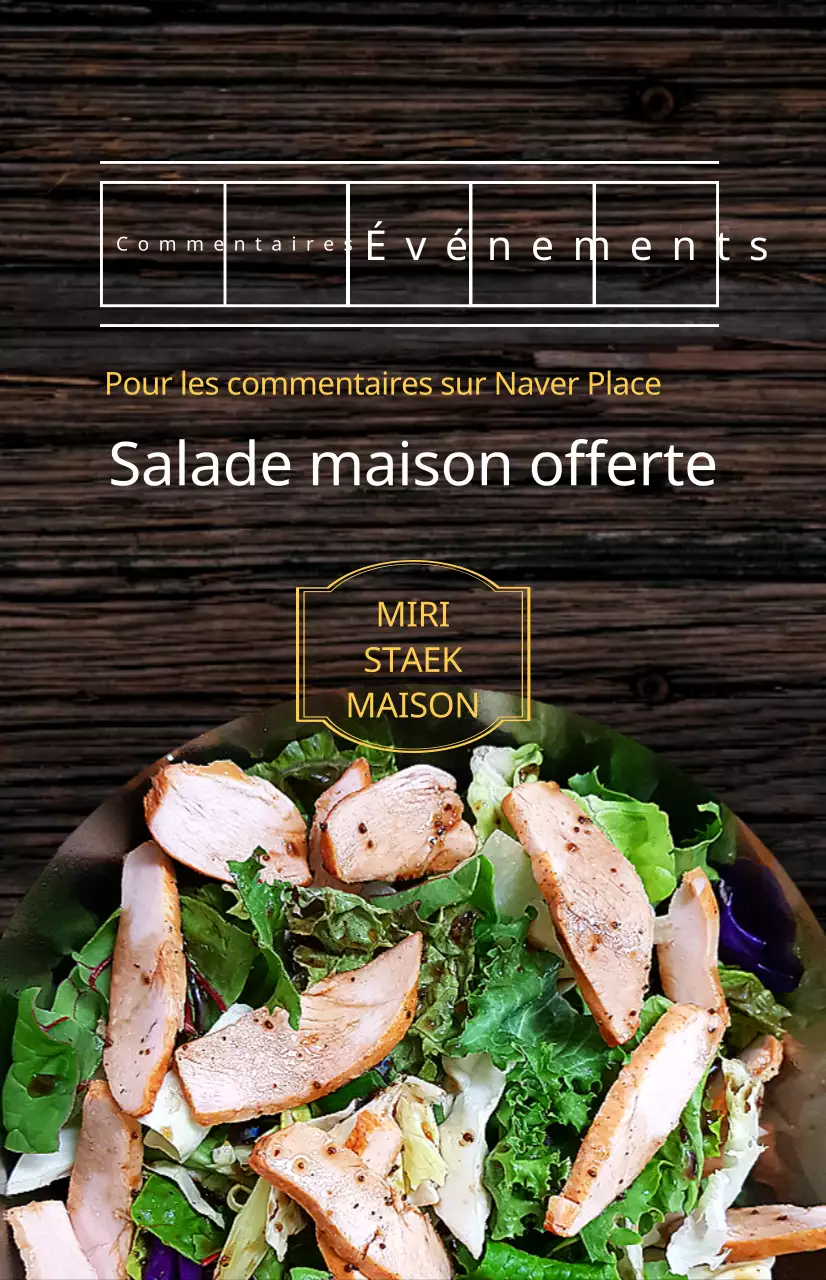 Drapeau de promotion de menu de restaurant d'aspect classique