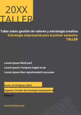 Talleres del primer semestre