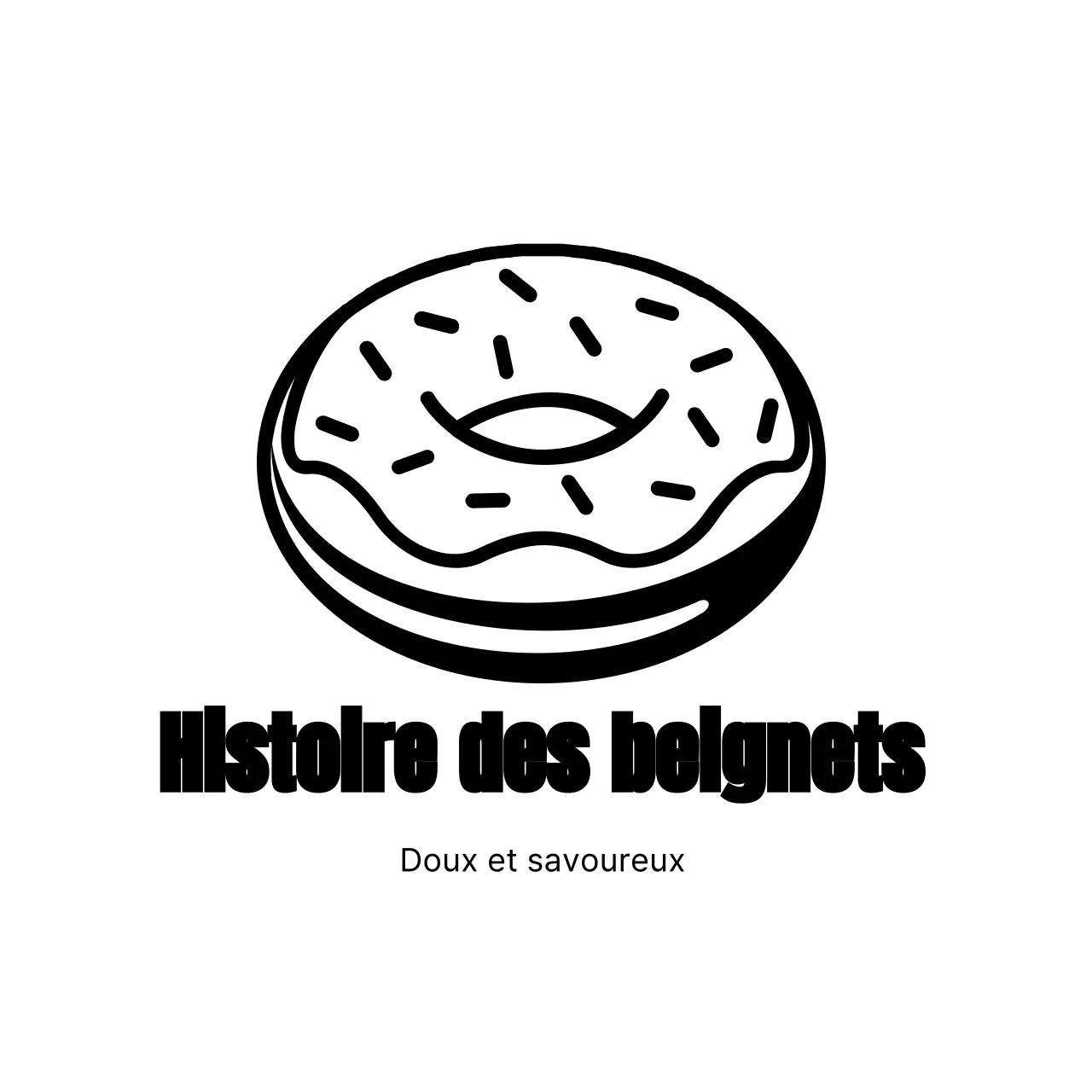 Sac en plastique pour beignets