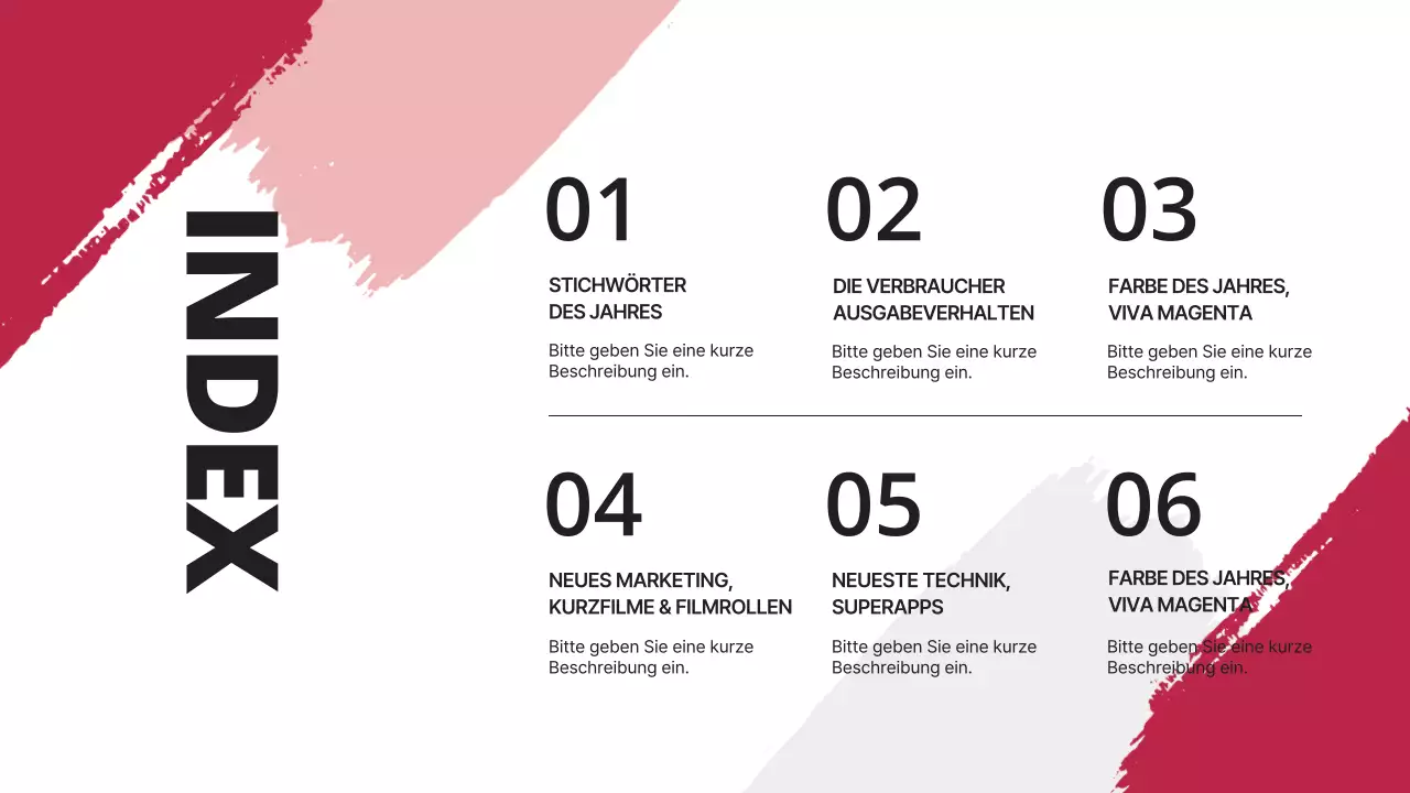 Pinselstriche in Weiß und Schwarz: der Farbtrend des Jahres