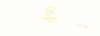 Illustration blanche et jaune dessinée à la main