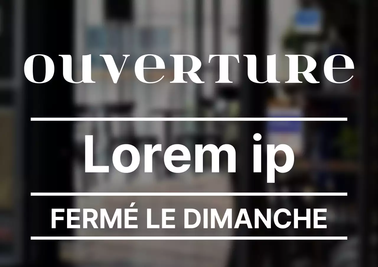 Heures d'ouverture du café