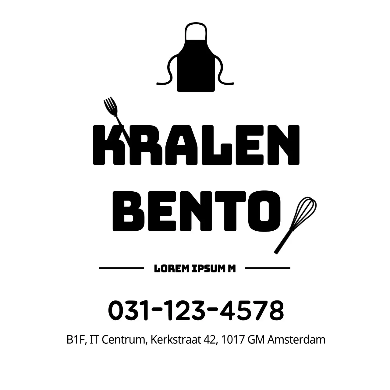 Plastic zakken voor catering