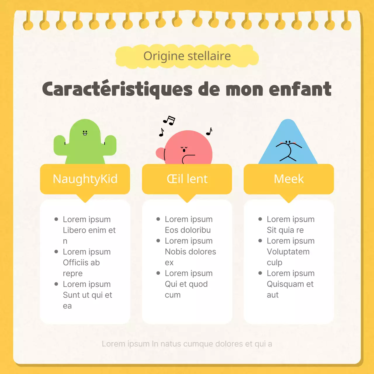 Présentation du concept du jardin d'enfants jaune, une façon originale d'éduquer les jeunes enfants