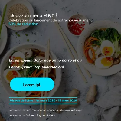 Bons d'achat pour les restaurants