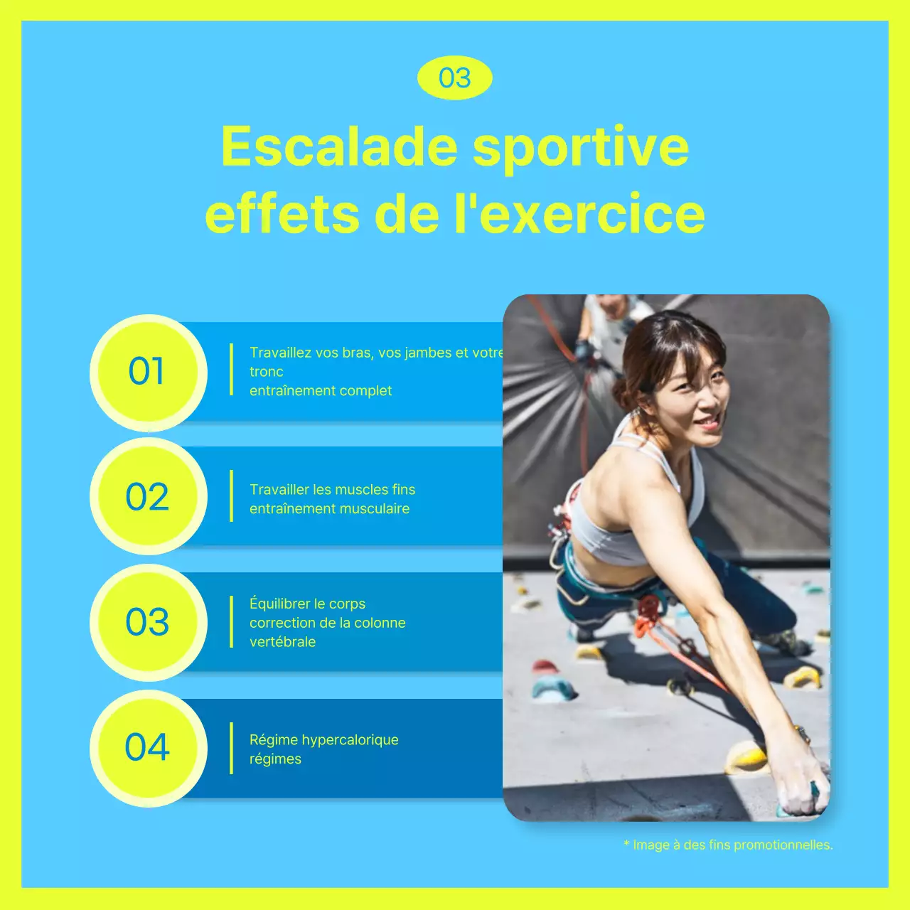 Une touche de citron vert dans le bleu - Climbing CardNews