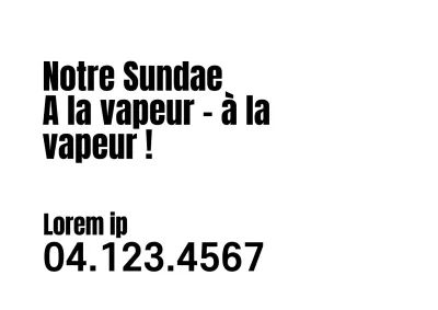 Sundae Foodservice PR Copy