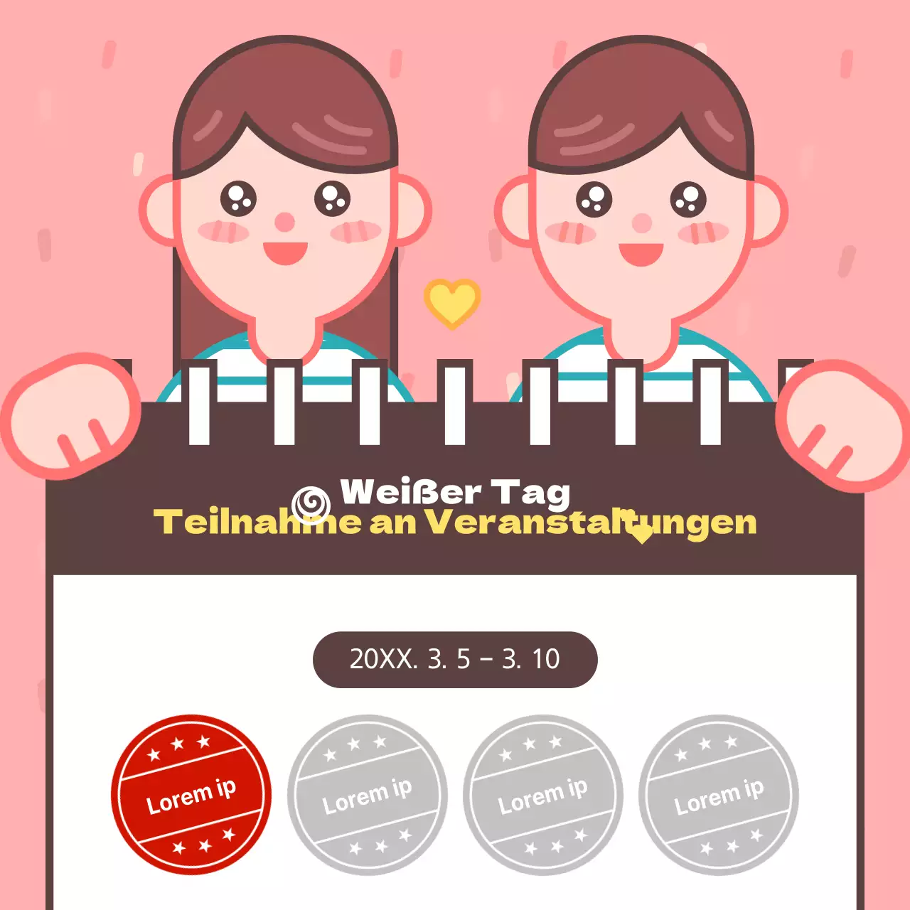 Teilnahme an Veranstaltungen