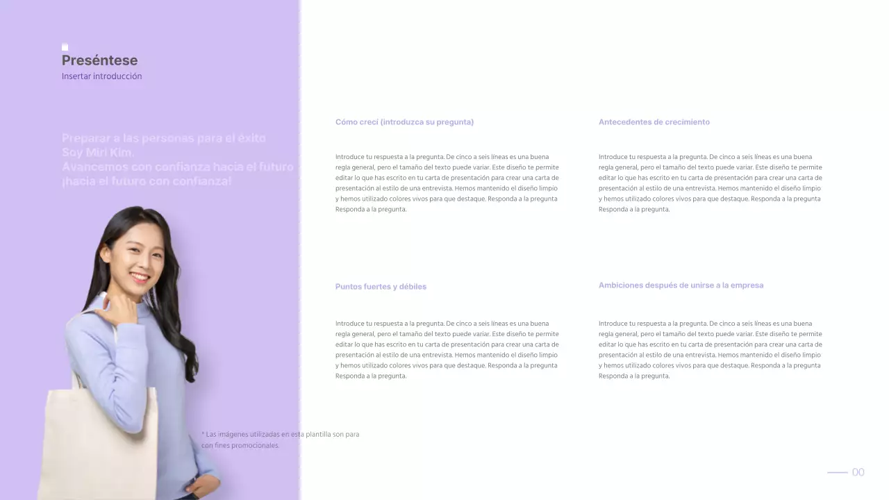 Cartera sencilla con degradado malva