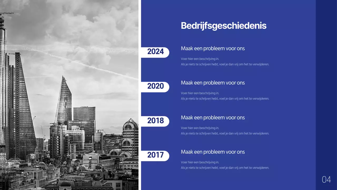 Eenvoudig bedrijfsprofiel