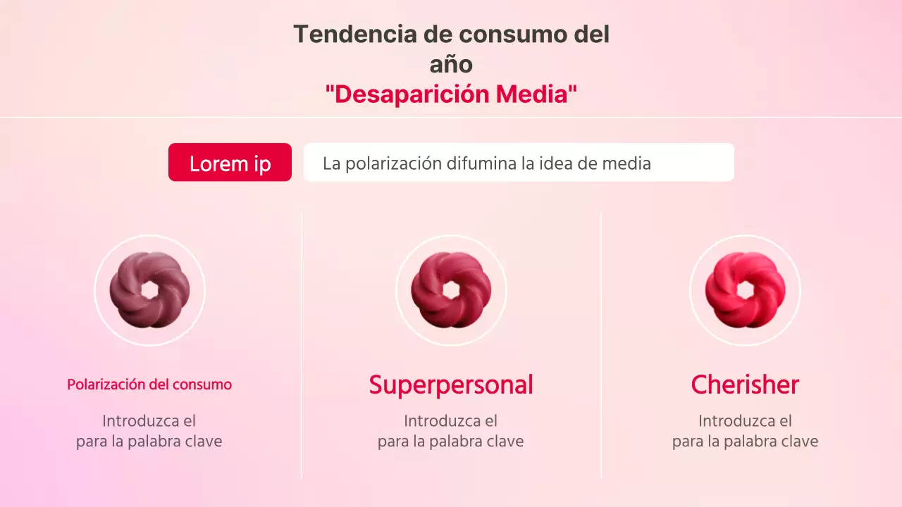 Una paleta de colores geométricos para la tendencia rosa de este año