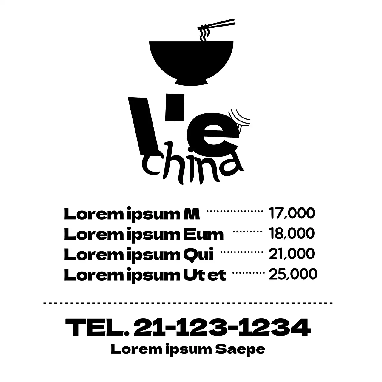 Sacos de plástico para restaurantes chineses
