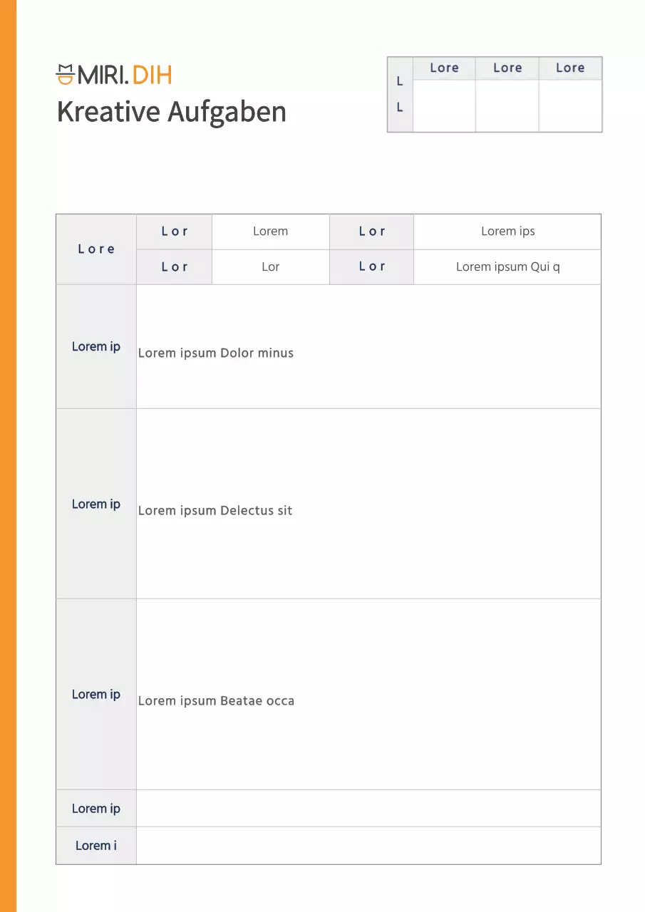 Einfache Dokumentformatierung Kreative Kurzformate Geschäftsformatierung