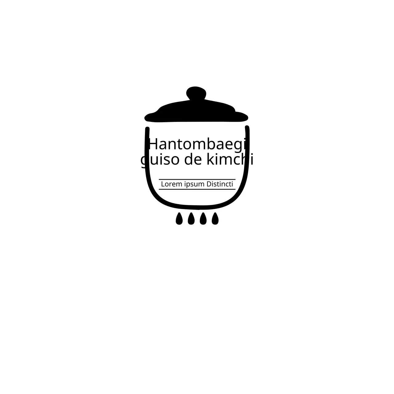 Servilleta para estofado de kimchi coreano