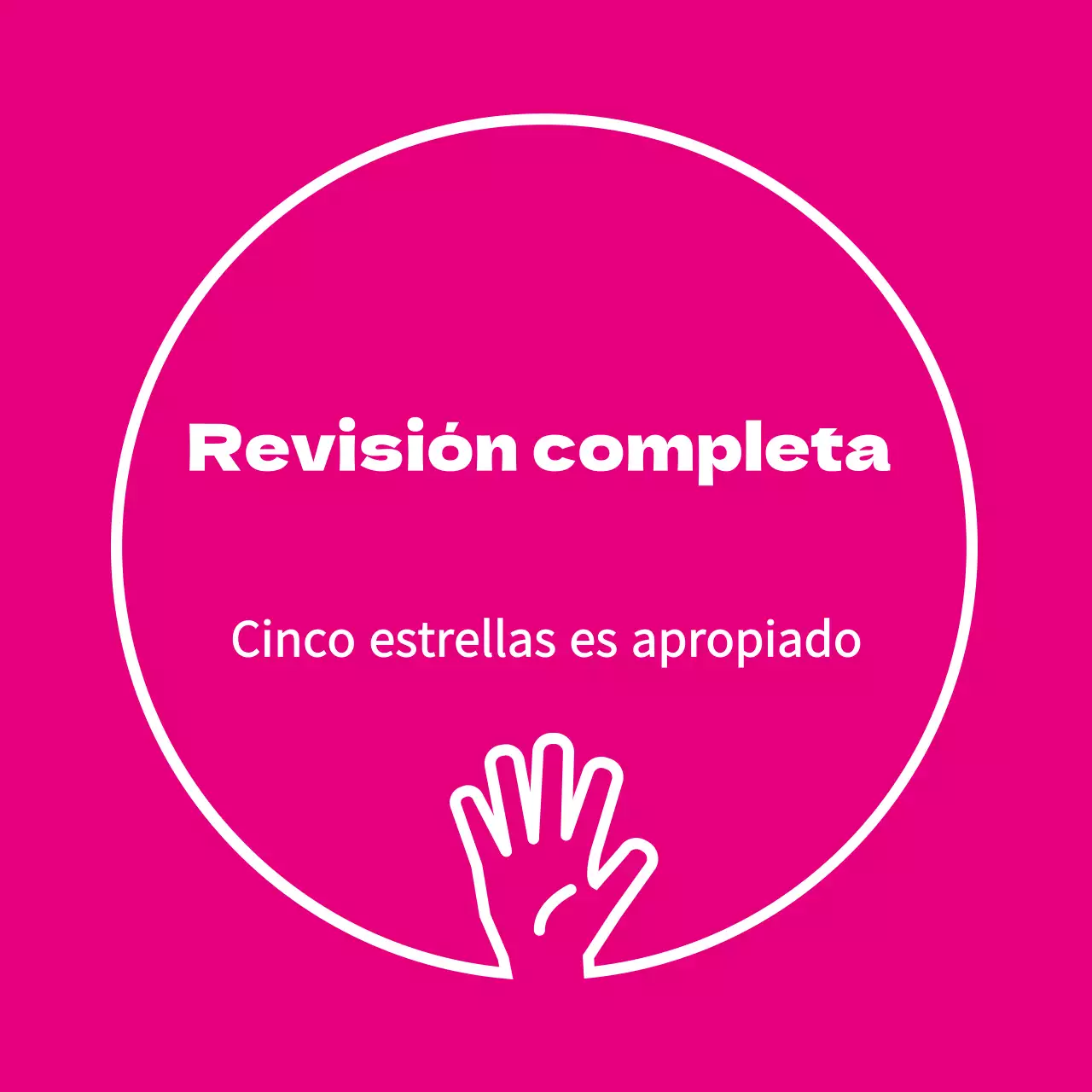 Pegatinas de revisión