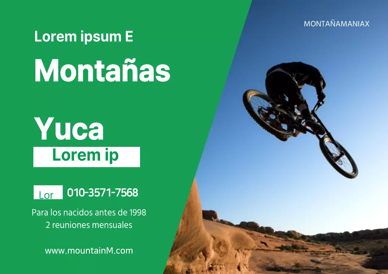 Maníaco de la montaña