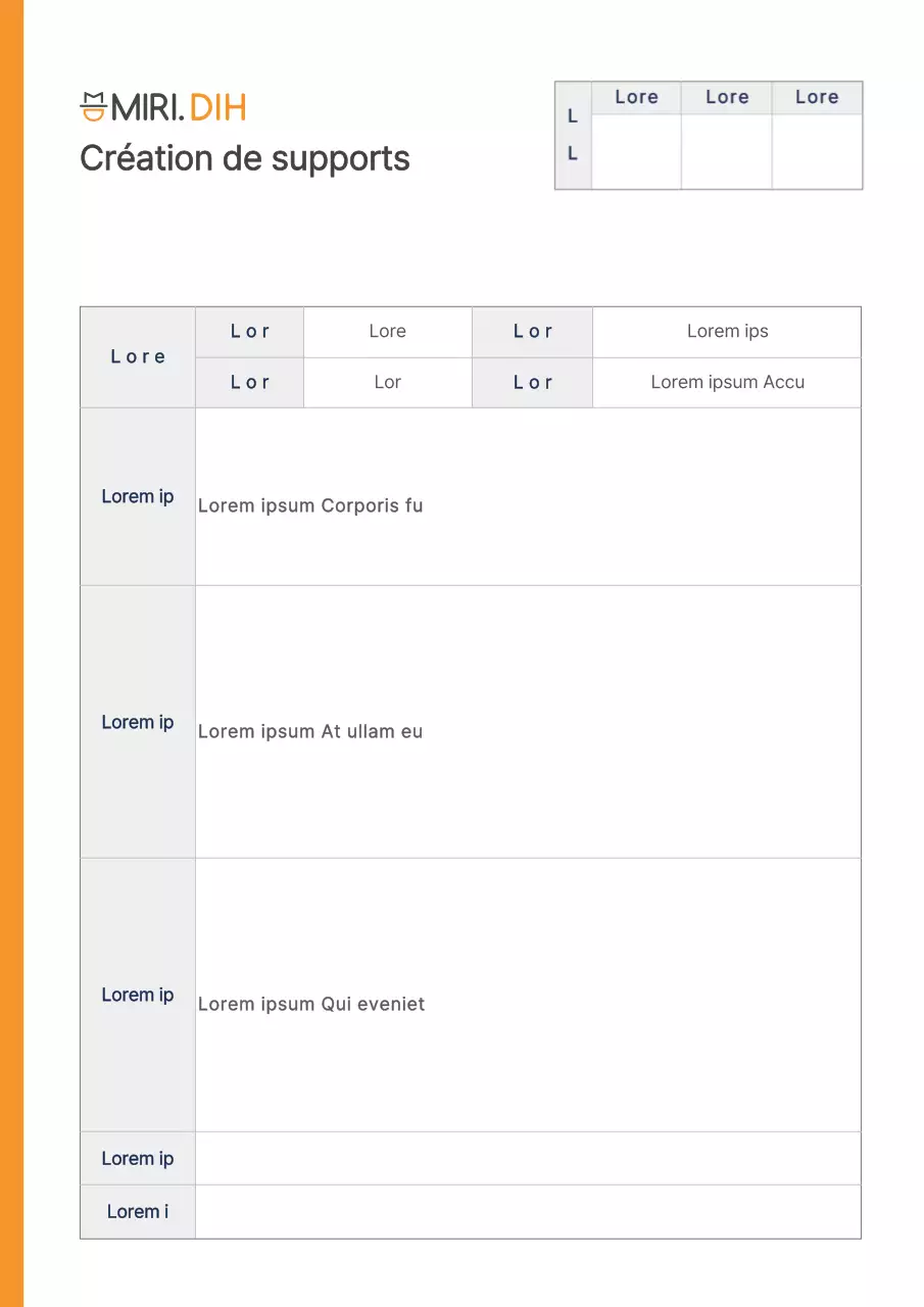 Formatage d'un document simple Briefing créatif Formatage d'un document commercial