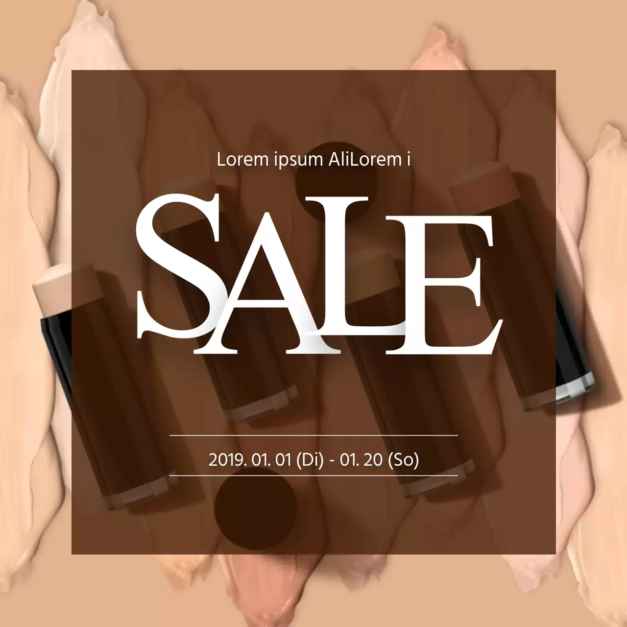 Kosmetische Texturen