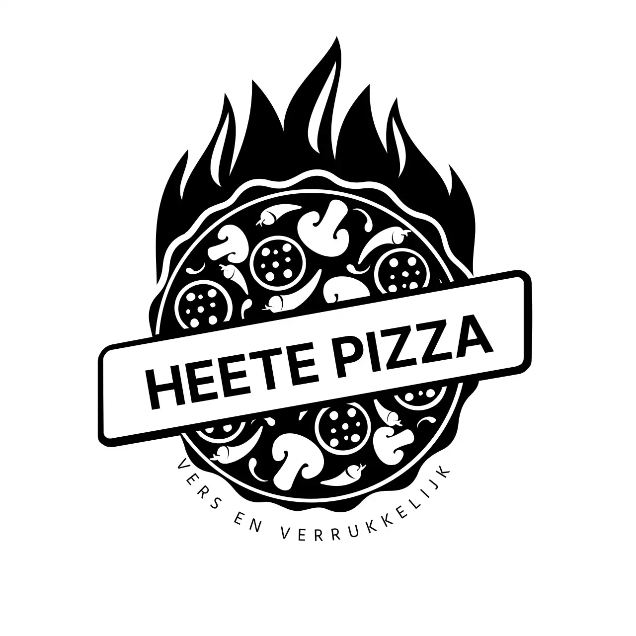 Plastic pizza zakken