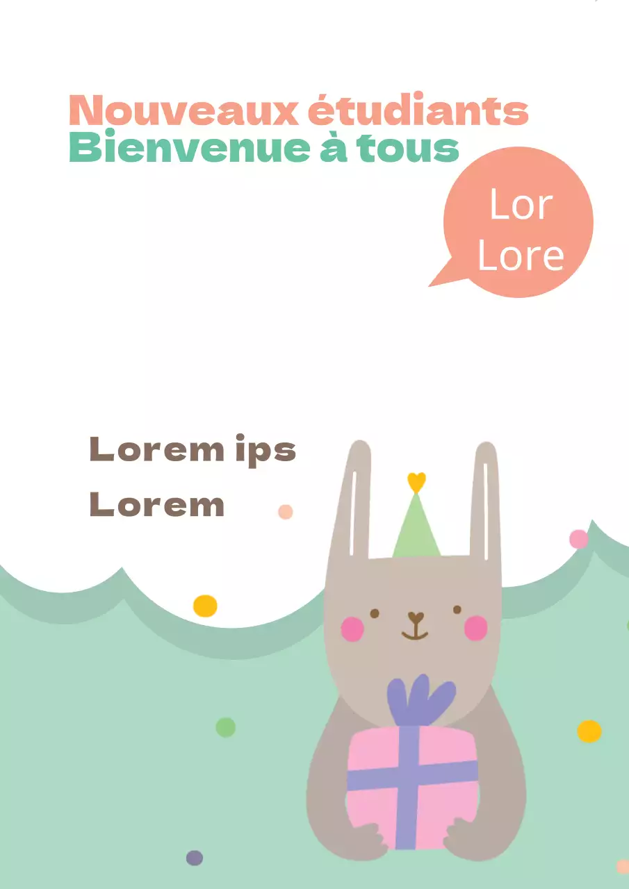 Accueil des nouveaux étudiants