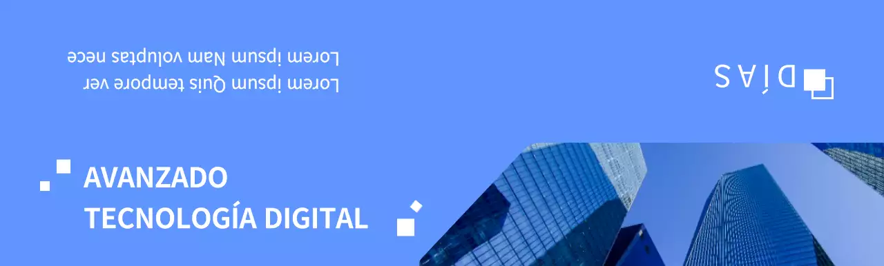 Concepto corporativo global en azul