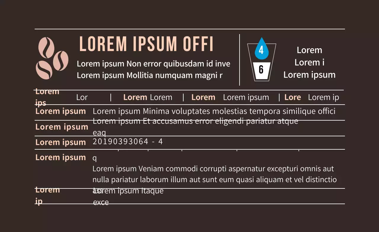 braun logo einfach lebensmittel kaffee detail etikett