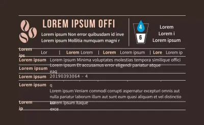 braun logo einfach lebensmittel kaffee detail etikett