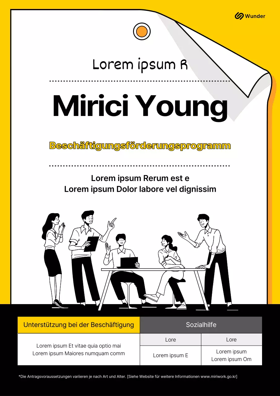 Über das schwarz-gelbe Programm zur Unterstützung der Jugendbeschäftigung