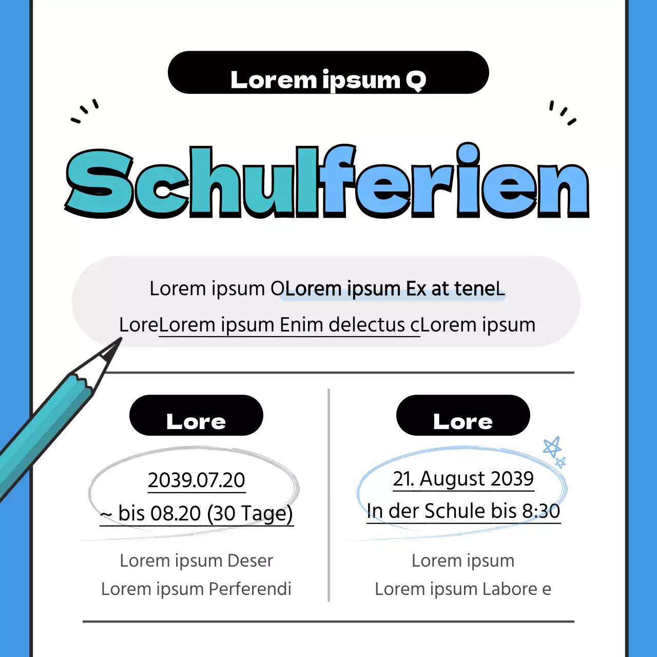 Schulferien