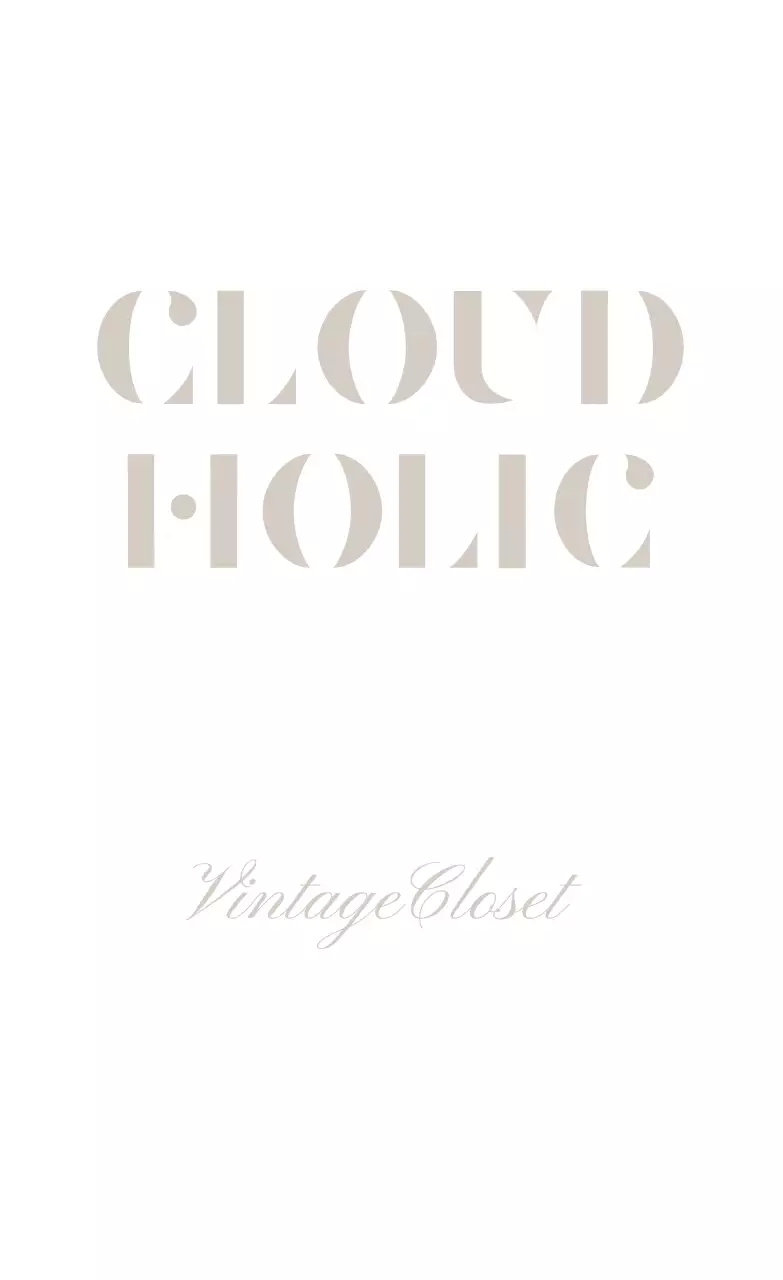 白とグレーのテキストで構成された高級シンプルな服のショッピングモールのプロモーション