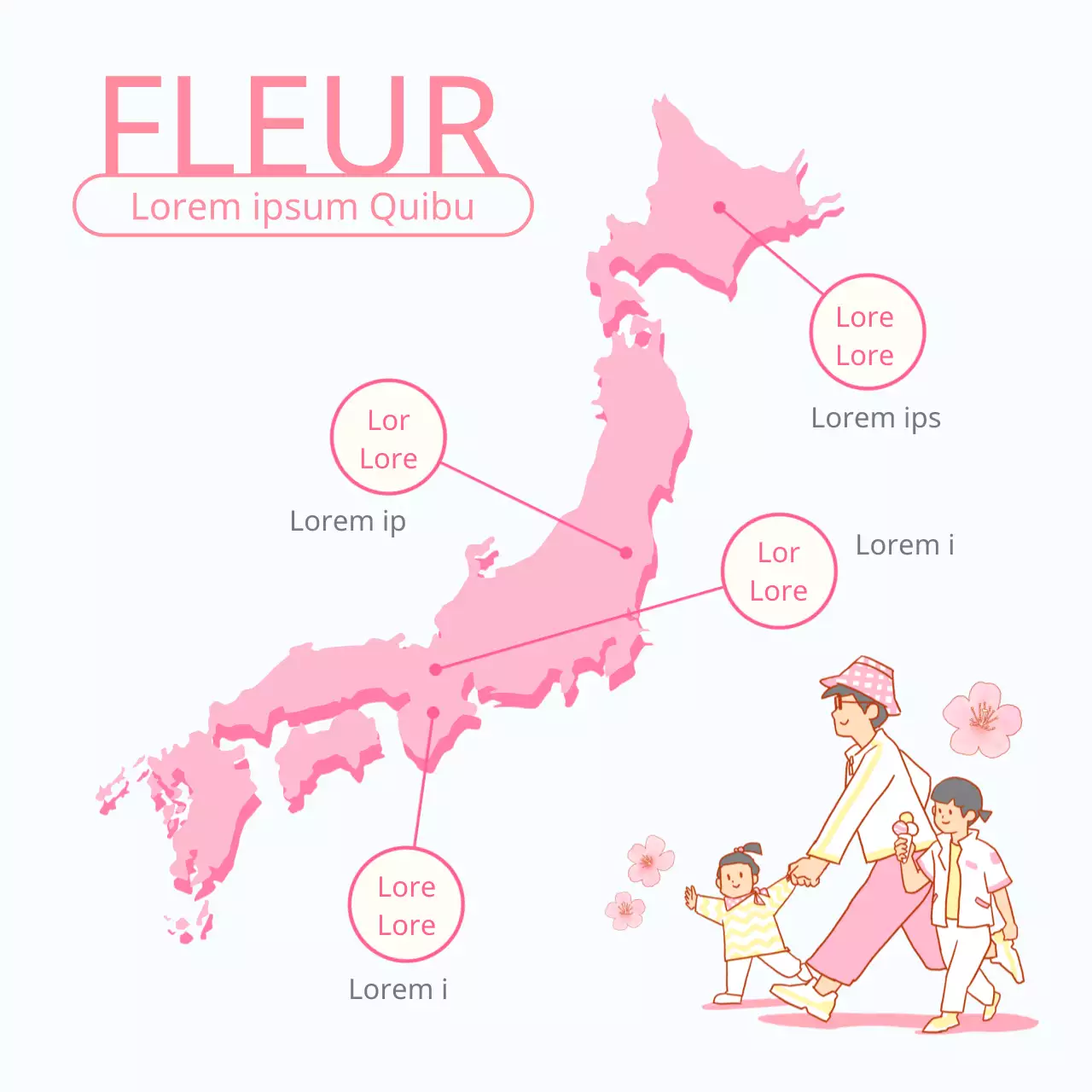 Tourisme des cerisiers en fleurs_Carte News