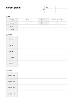 Grundlegende Formatierung des Vorschlagsdokuments