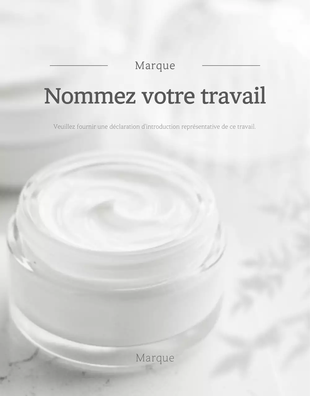 Idées_Crèmes cosmétiques