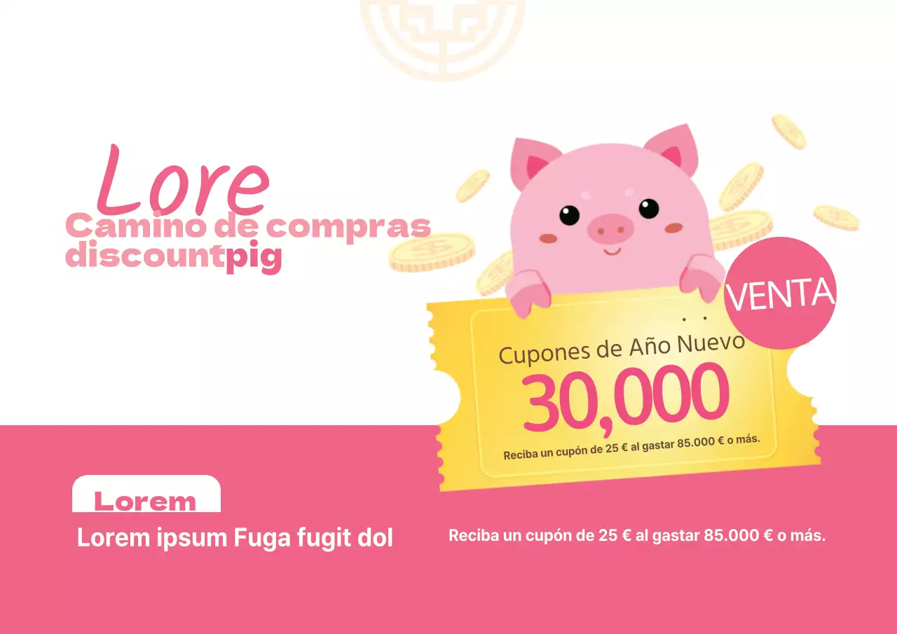 Descuentos en las compras de Año Nuevo