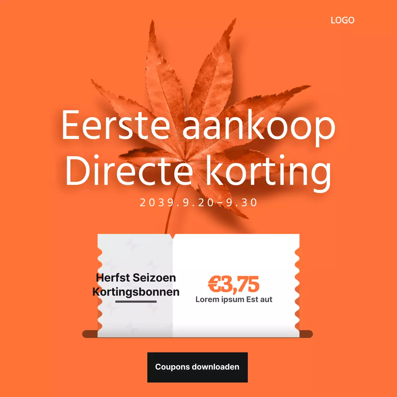 Directe korting op je eerste aankoop