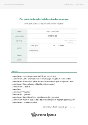 Contrato Simple Verde